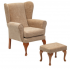 Queen Anne leg footrest  ST009